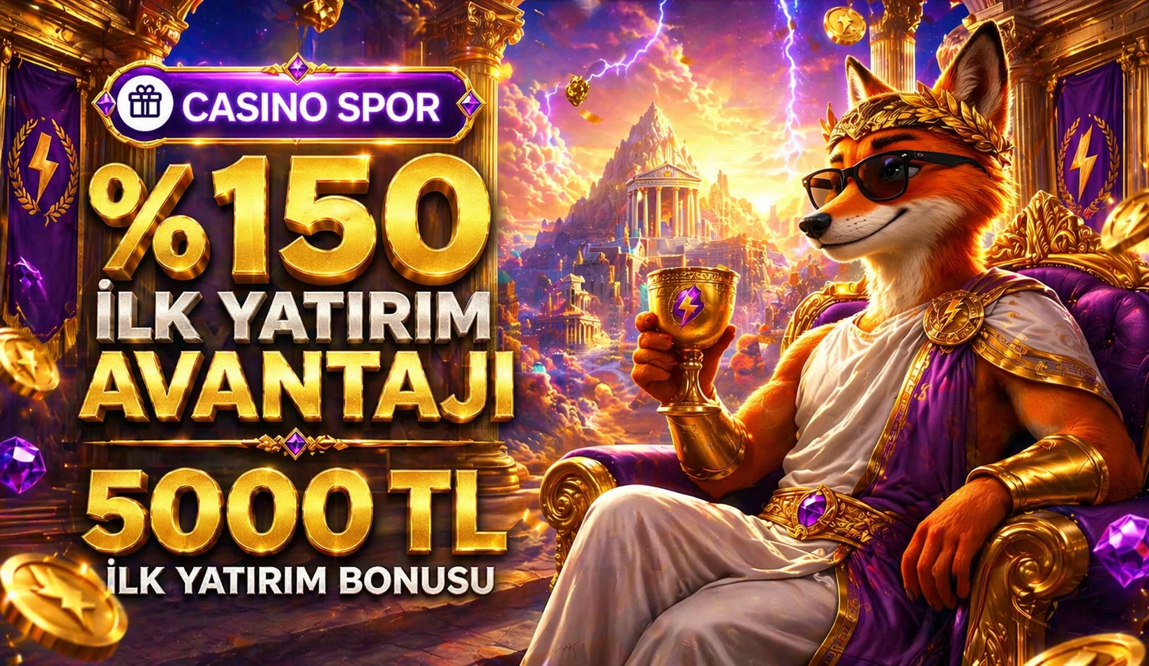 5000₺ %150 İLK YATIRIM BONUSU!