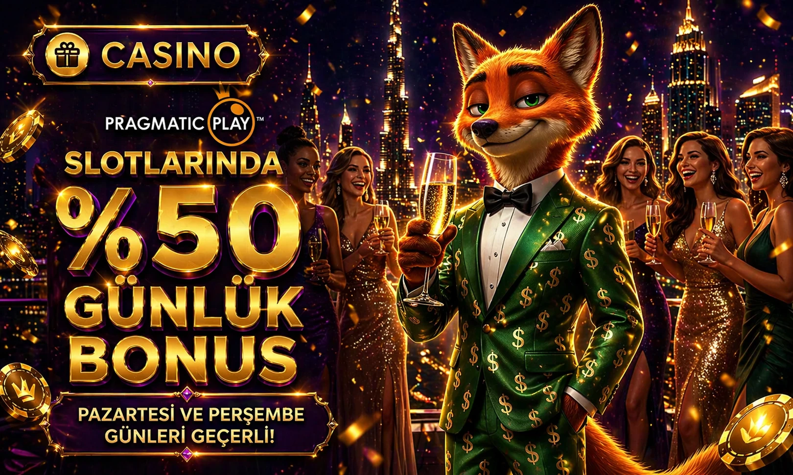 PRAGMATIC PLAY ÖZEL %50 BONUS!